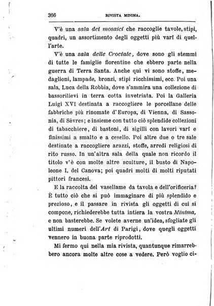 Rivista minima di scienze, lettere ed arti