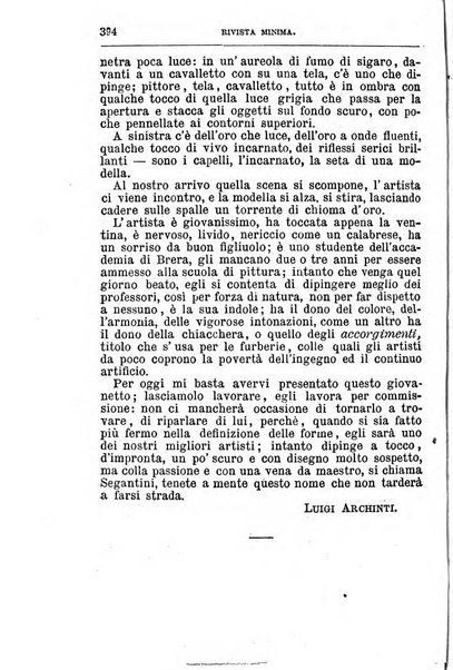 Rivista minima di scienze, lettere ed arti