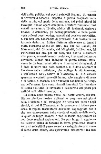 Rivista minima di scienze, lettere ed arti