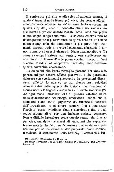 Rivista minima di scienze, lettere ed arti