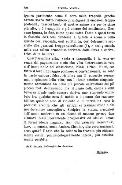 Rivista minima di scienze, lettere ed arti