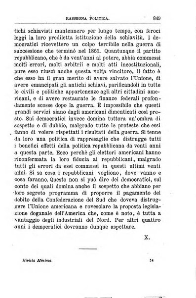 Rivista minima di scienze, lettere ed arti