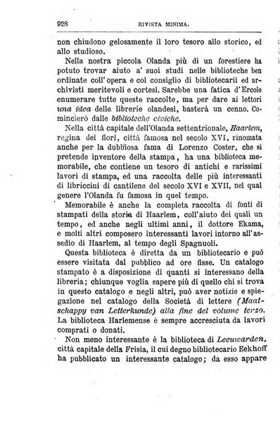 Rivista minima di scienze, lettere ed arti