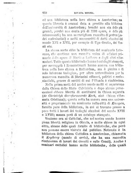 Rivista minima di scienze, lettere ed arti