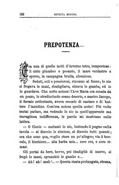 Rivista minima di scienze, lettere ed arti