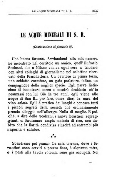 Rivista minima di scienze, lettere ed arti