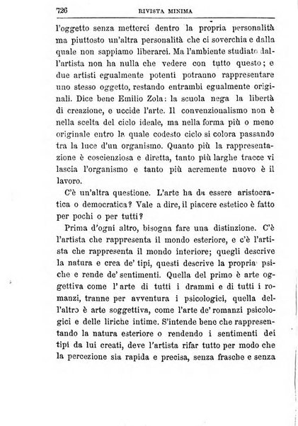 Rivista minima di scienze, lettere ed arti