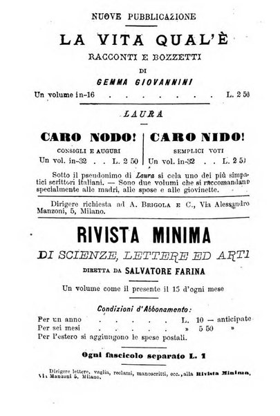 Rivista minima di scienze, lettere ed arti