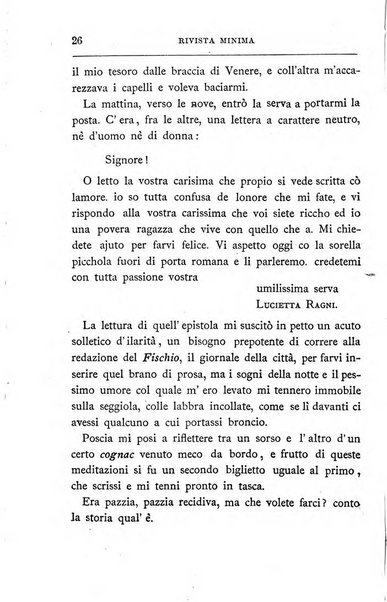 Rivista minima di scienze, lettere ed arti