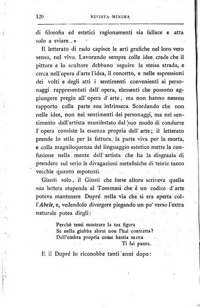 Rivista minima di scienze, lettere ed arti