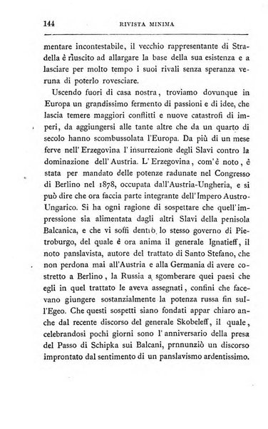 Rivista minima di scienze, lettere ed arti