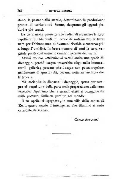 Rivista minima di scienze, lettere ed arti