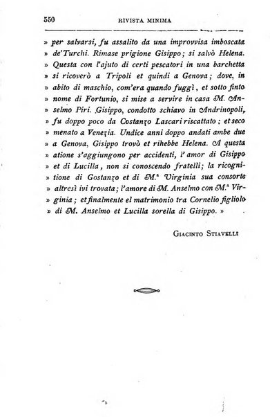 Rivista minima di scienze, lettere ed arti