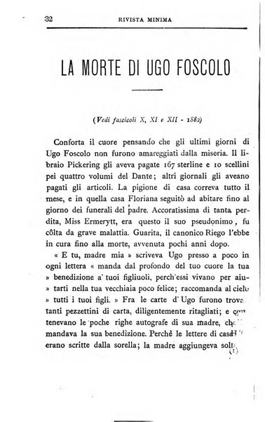 Rivista minima di scienze, lettere ed arti