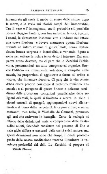 Rivista minima di scienze, lettere ed arti