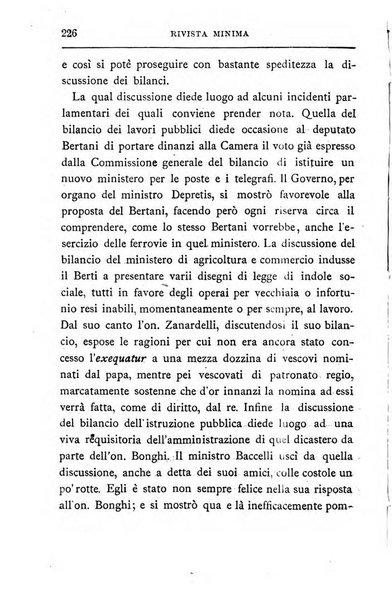 Rivista minima di scienze, lettere ed arti