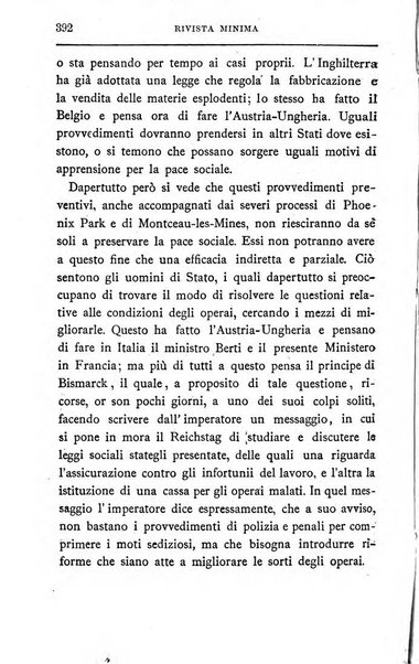 Rivista minima di scienze, lettere ed arti