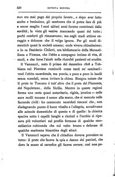 Rivista minima di scienze, lettere ed arti