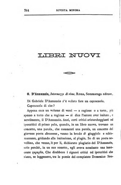 Rivista minima di scienze, lettere ed arti