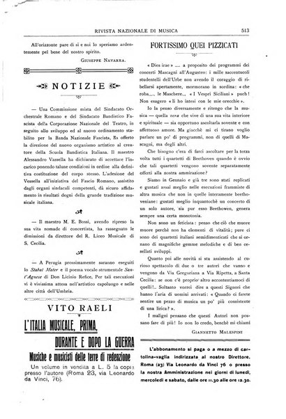 Rivista nazionale di musica