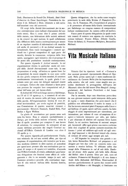 Rivista nazionale di musica