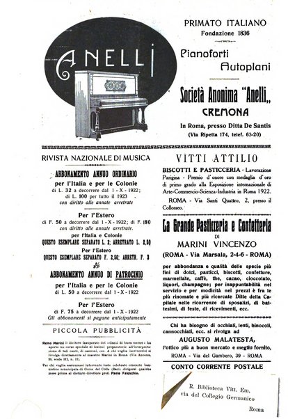 Rivista nazionale di musica