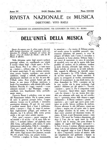 Rivista nazionale di musica