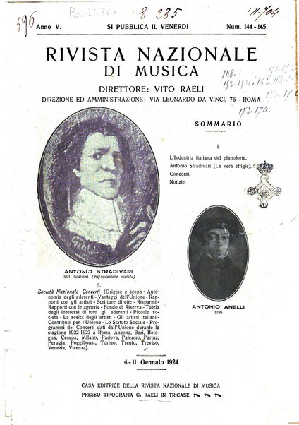 Rivista nazionale di musica