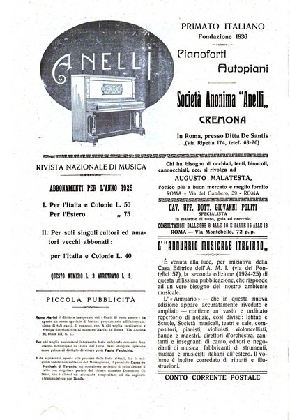 Rivista nazionale di musica