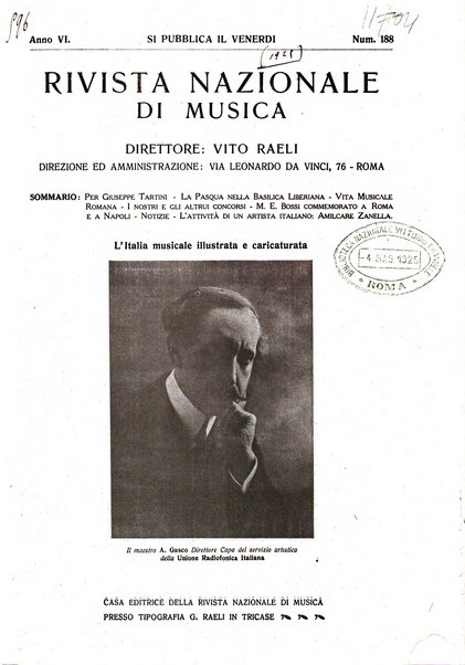 Rivista nazionale di musica