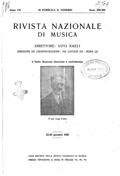 Rivista nazionale di musica