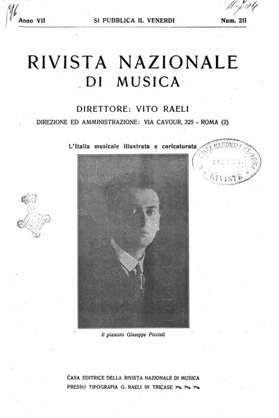 Rivista nazionale di musica