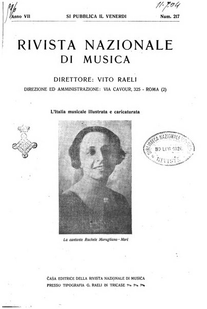 Rivista nazionale di musica