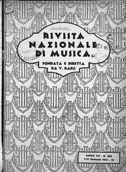 Rivista nazionale di musica