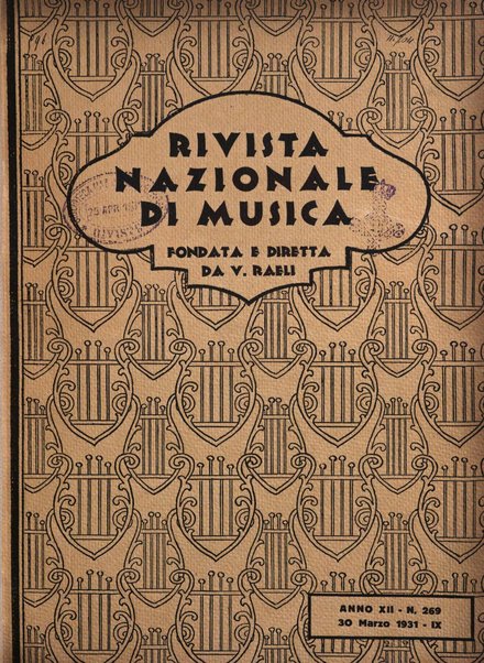 Rivista nazionale di musica