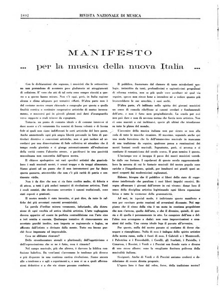 Rivista nazionale di musica