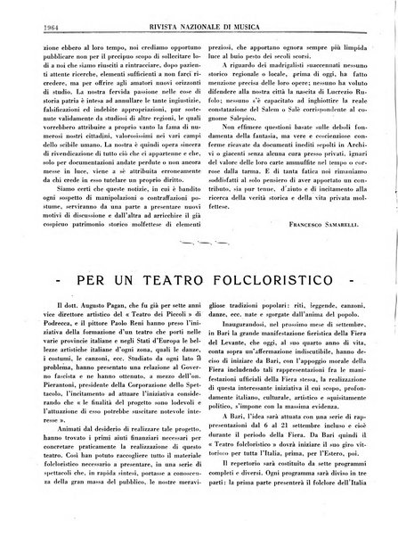 Rivista nazionale di musica