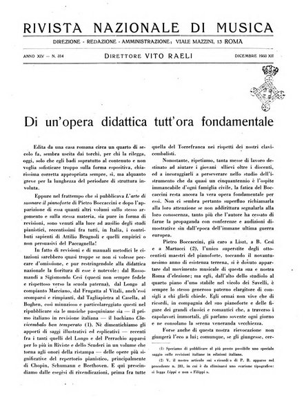 Rivista nazionale di musica