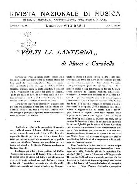 Rivista nazionale di musica