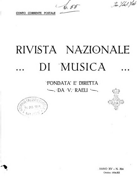 Rivista nazionale di musica