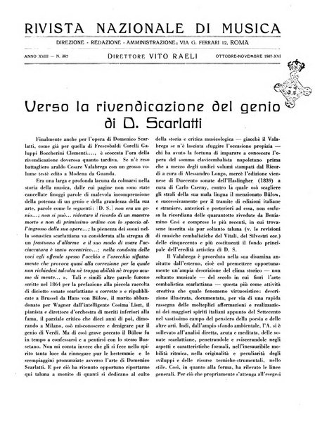 Rivista nazionale di musica