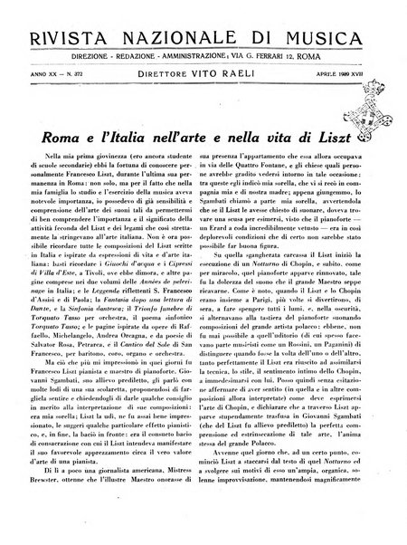 Rivista nazionale di musica