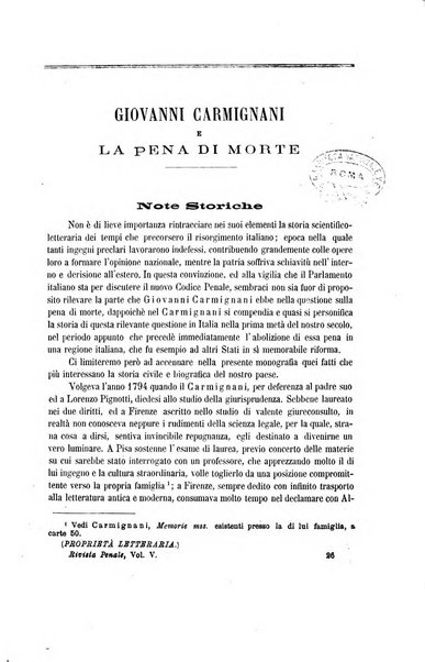 Rivista penale di dottrina, legislazione e giurisprudenza