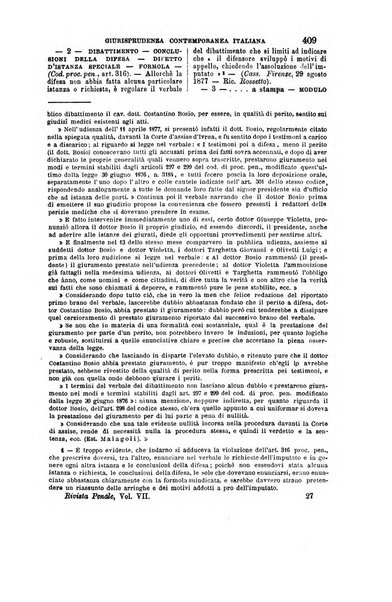 Rivista penale di dottrina, legislazione e giurisprudenza