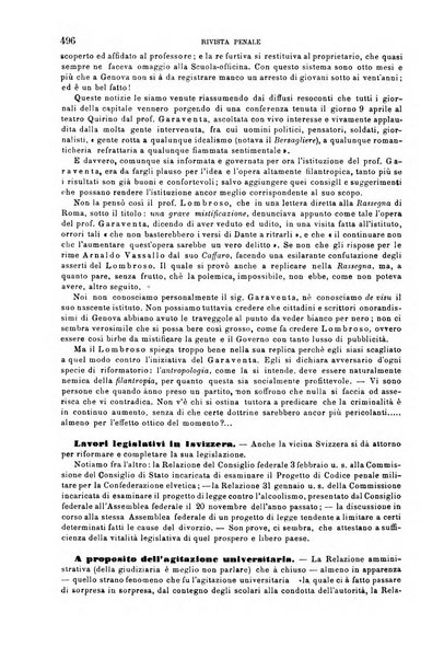 Rivista penale di dottrina, legislazione e giurisprudenza