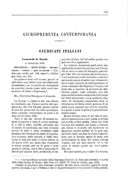 Rivista penale di dottrina, legislazione e giurisprudenza