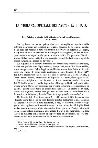 Rivista penale di dottrina, legislazione e giurisprudenza