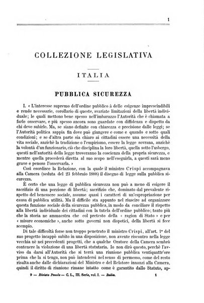 Rivista penale di dottrina, legislazione e giurisprudenza