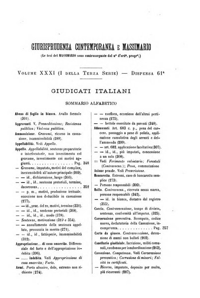 Rivista penale di dottrina, legislazione e giurisprudenza