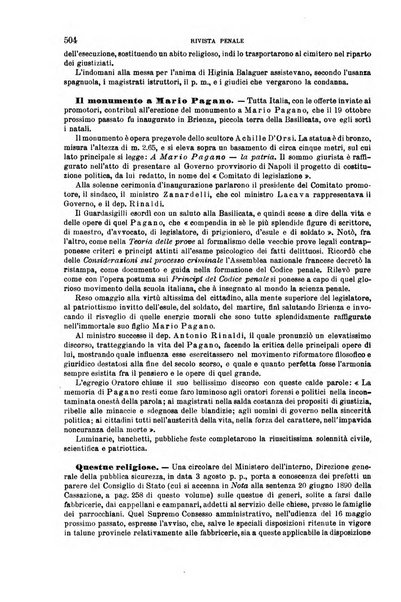 Rivista penale di dottrina, legislazione e giurisprudenza